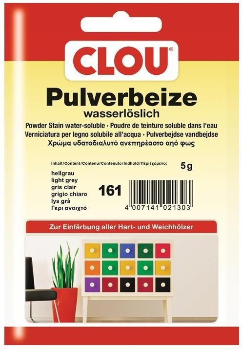 Produktbild Clou Wasserbeize 161 (Hellgrau, 250 l)
