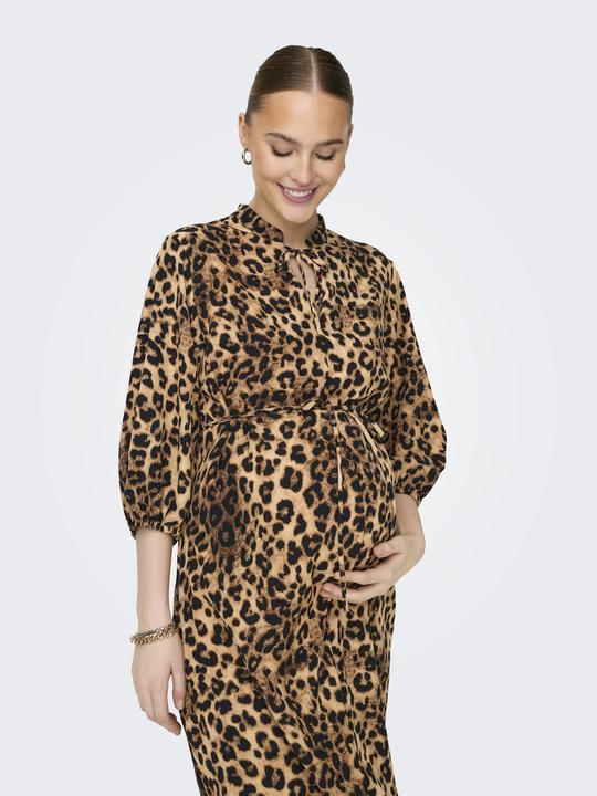 Immagine prodotto Only Maternity Vestibilità regolare Scollatura a V Polsini elasticizzati Maniche a palloncino Abito corto Abito da (XXL)