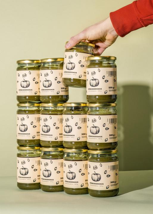 Produktbild KoRo Kürbiskernmus aus gerösteten Kürbiskernen