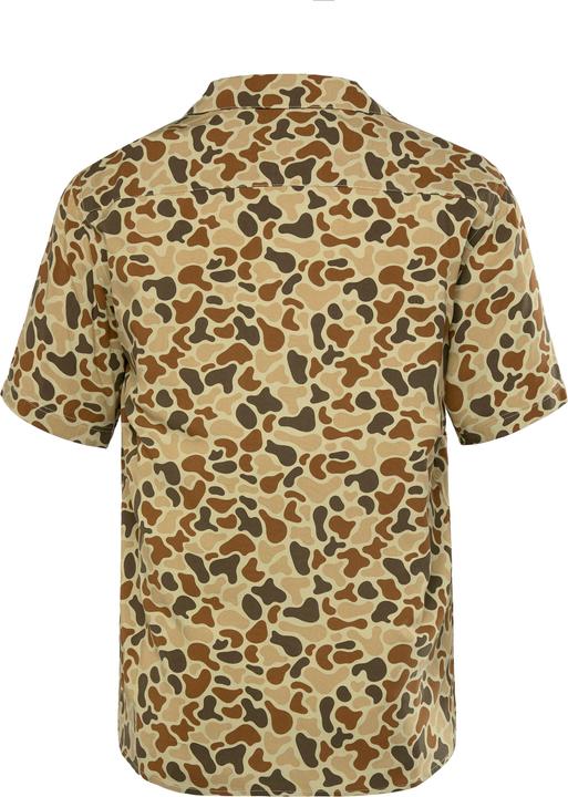 Immagine prodotto Sthuge Hemd, Halbarm, Kuba-Kragen, Leo-Camouflage, kastiger Fit (XL)