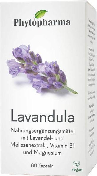 Actual product image Phytopharma Lavandula (80 Piece, Capsules, 80 g)