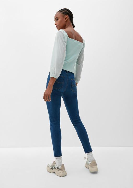 Produktbild s.Oliver T-Shirt Bluse mit Karreeausschnitt (M)
