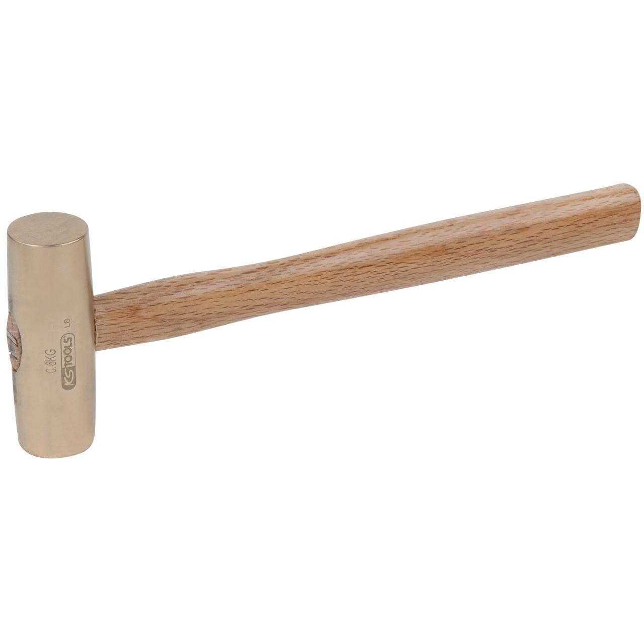 KS Tools, Hammer, BRONZEplus Maschinistenhammer, Stielart Hickory, 600 g (740 g)