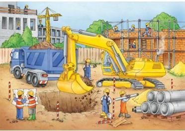 Image du produit Ravensburger Attention, chantier! (40 pièces)