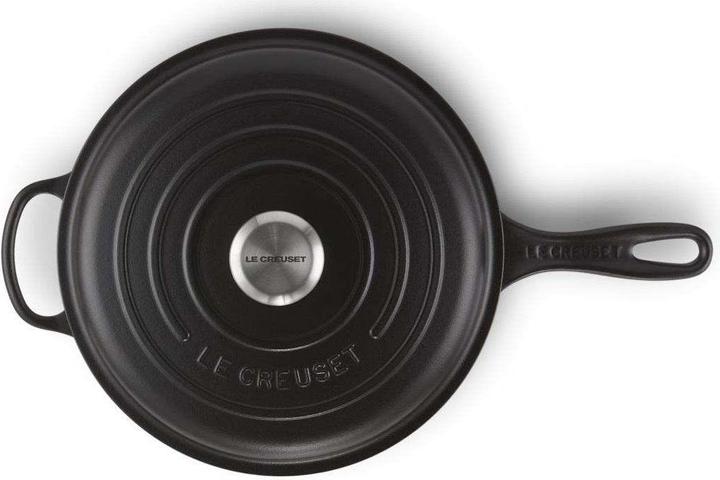 Actual product image Le Creuset Cassadou Sig 26cm Black (Casserole + Stewpot, Cast iron, Enamel, 26 x 8.50 cm)