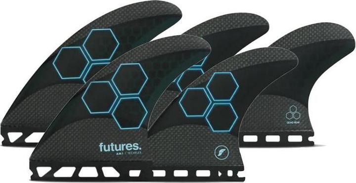 Image du produit Futures Quad Thruster 5 Fin Set AM1 Techflex