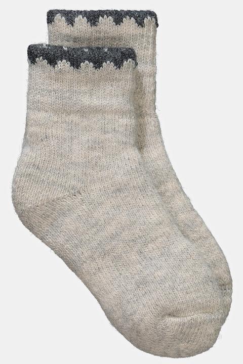 Actual product image Ulla Popken Touch Of Wool Lounge Socks (Single pack, One size)