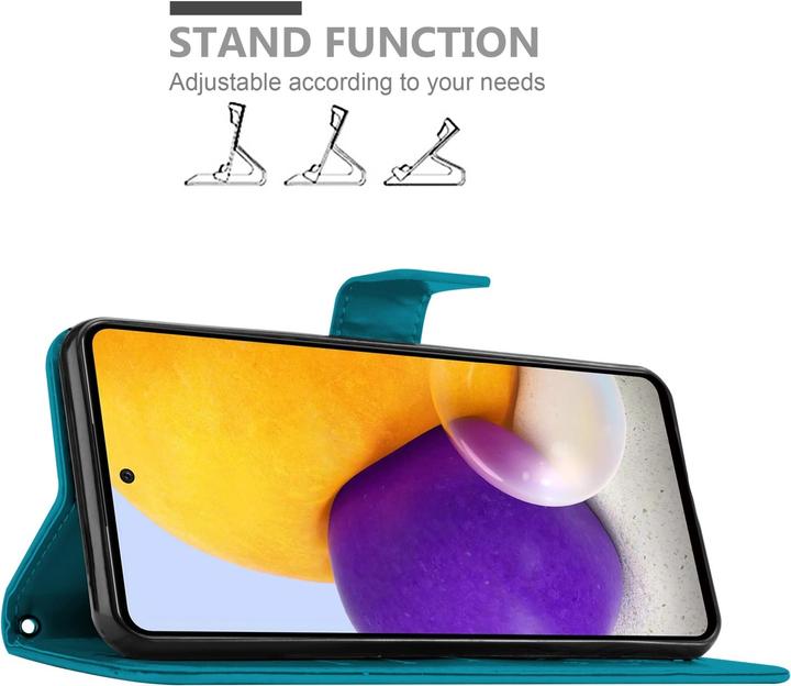 Image du produit Cadorabo Housse Flower Book pour Samsung Galaxy A73 5G (Samsung Galaxy A73 5G)