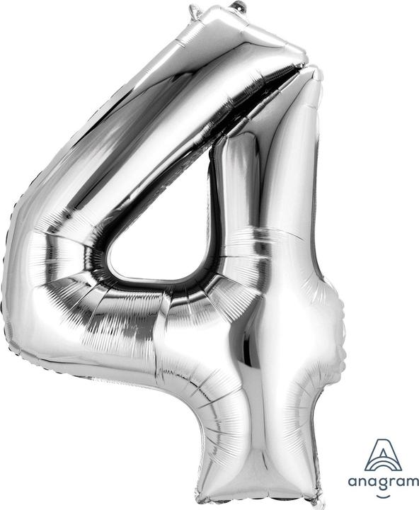 Actual product image Amscan Number 4 (1x)