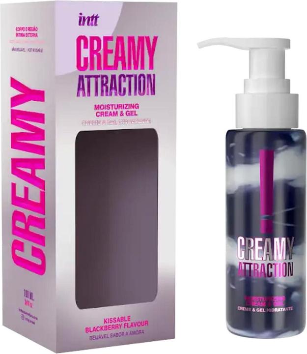 Actual product image Intt Releases - Kissable Creme Und Gel Mit Brombeergeschmack 100 ml (100 ml)