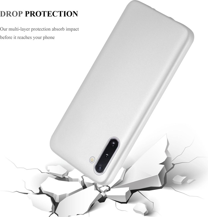Produktbild Cadorabo TPU Matt Metallic Cover (Samsung Galaxy Note 10)