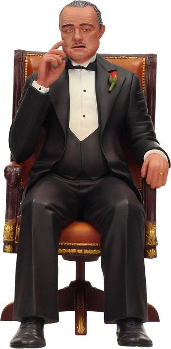 Actual product image SD Toys Le Parrain statuette PVC Movie Icons Don Vito Corleone 15 cm