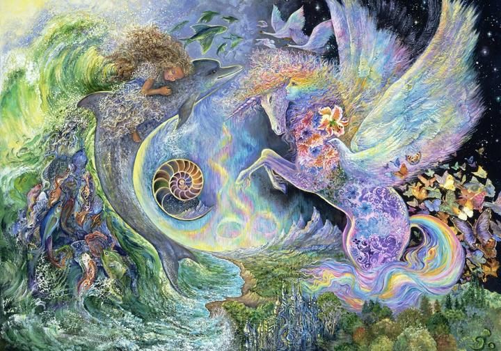 Image du produit Grafika Puzzle 1000 pièces Josephine Wall - Magical Meeting (1000 pièces)