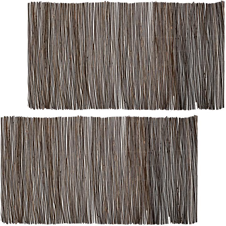 ProGarden 2er-Set Weidenmatte, 75 x 250 cm