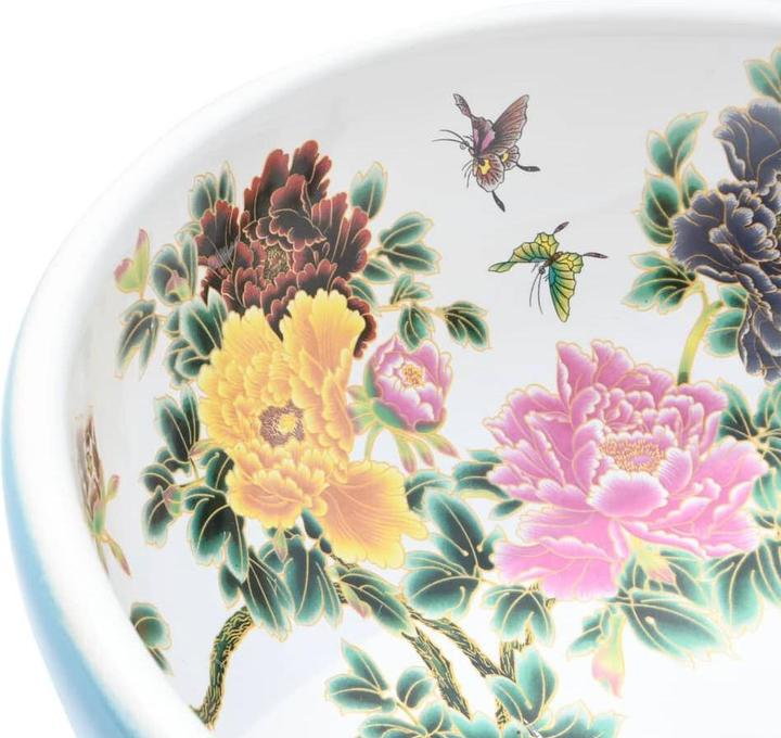 Actual product image vidaXL Aufsatzwaschbecken (410 mm, 410 mm)