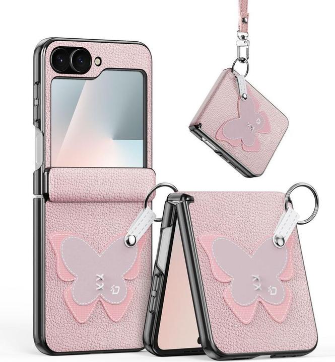 Produktbild Dux Ducis Back panel cover case LUVY for SAMSUNG Z FLIP 7 FE/W25 FLIP/ Z FLIP 6 pink (Samsung Galaxy Z Flip6, Samsung Galaxy Z Flip7, Samsung Galaxy Z Flip7 FE)