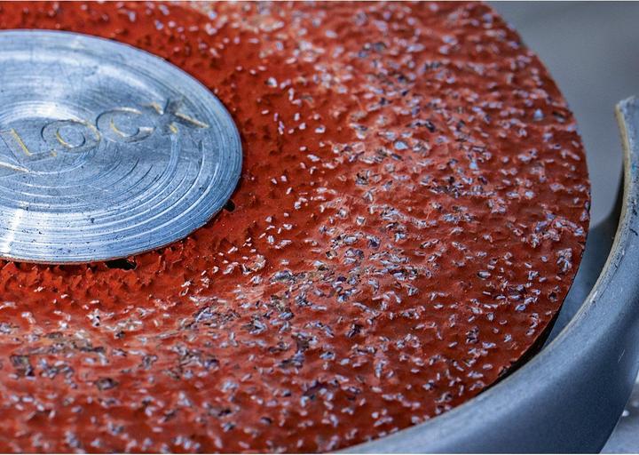 Actual product image Bosch Professional Zubehör Expert R781 Prisma Ceramic fiber disc, X-LOCK, 115 mm, 22.23 mm, G 60, 5 pcs. (60)