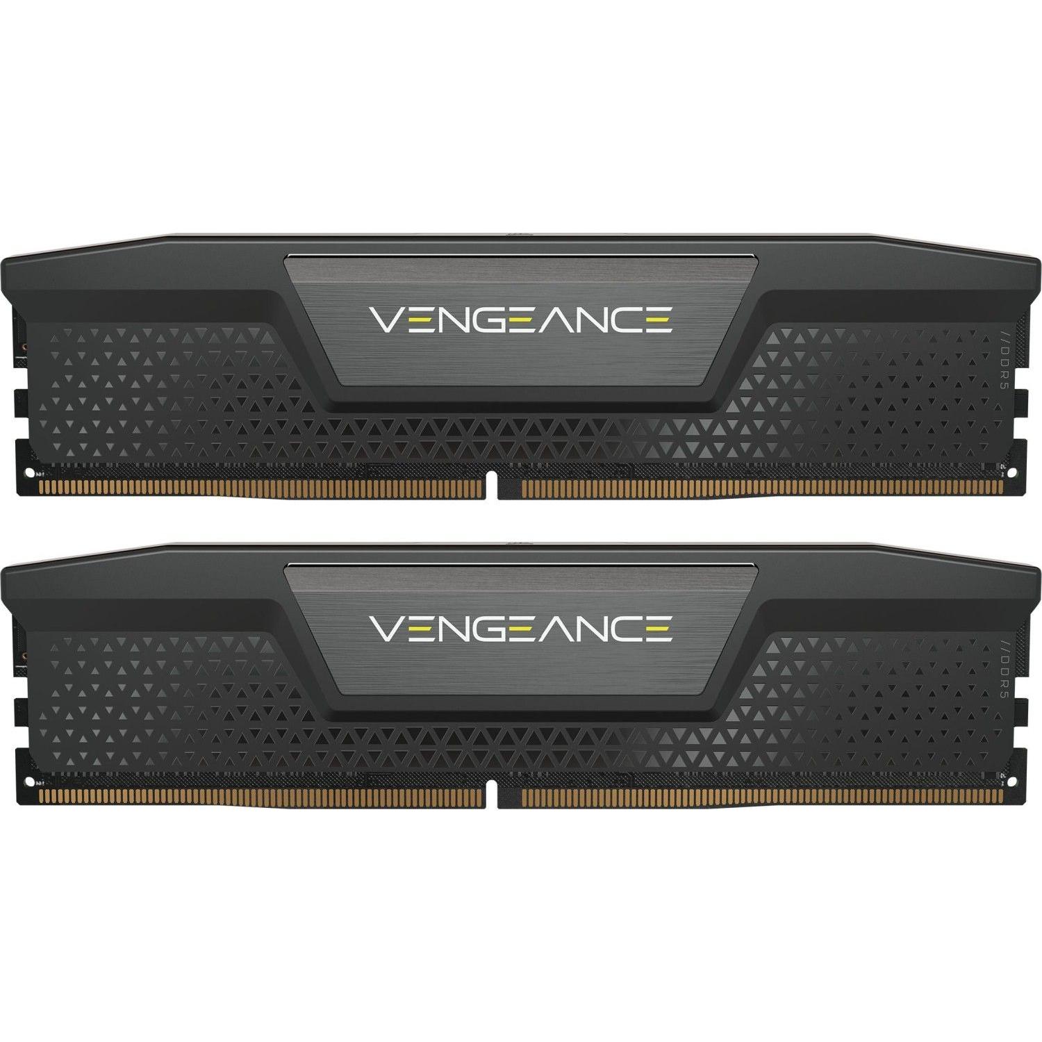 Thumbnail - Corsair Vengeance (2 x 32GB, 6400 MHz, DDR5-RAM, DIMM), RAM, Schwarz