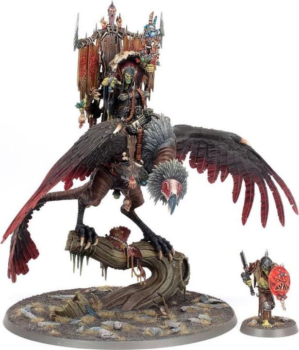 Actual product image Games Workshop Warhammer Age of Sigmar - Orruk Gobsprakk The Mouth of Mork (Plastic)