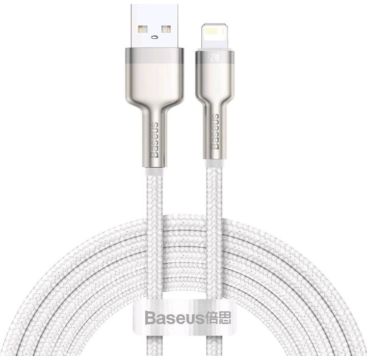 Joyroom S-UL012A10 Extraordinary Series 2.4A USB-A To Lightning Fast Charging Data Cable 3m-White