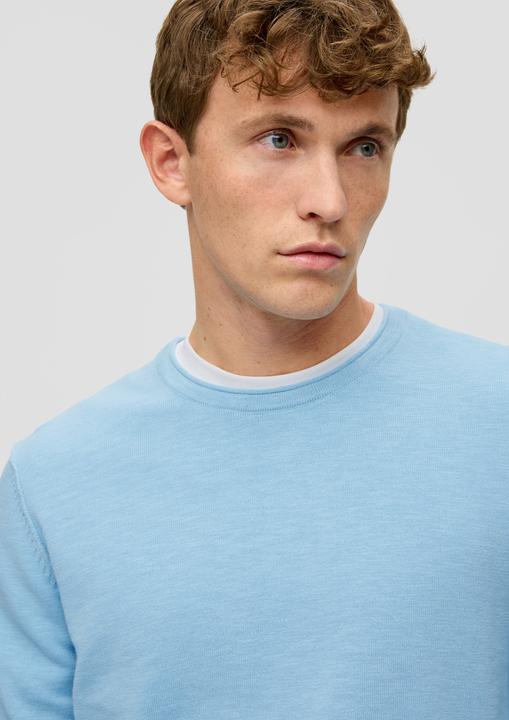 Produktbild s.Oliver Strickpullover Strickpullover mit Rollkante (S)