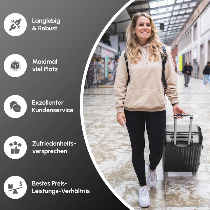 Produktbild Easy Move Handgepäck Hartschalenkoffer mit Zahlenschloss