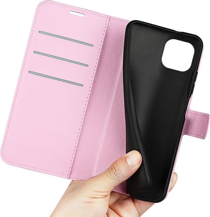 Image du produit Cover-Discount iPhone 14 Plus - Étui en cuir rose (Apple iPhone 14 Plus)