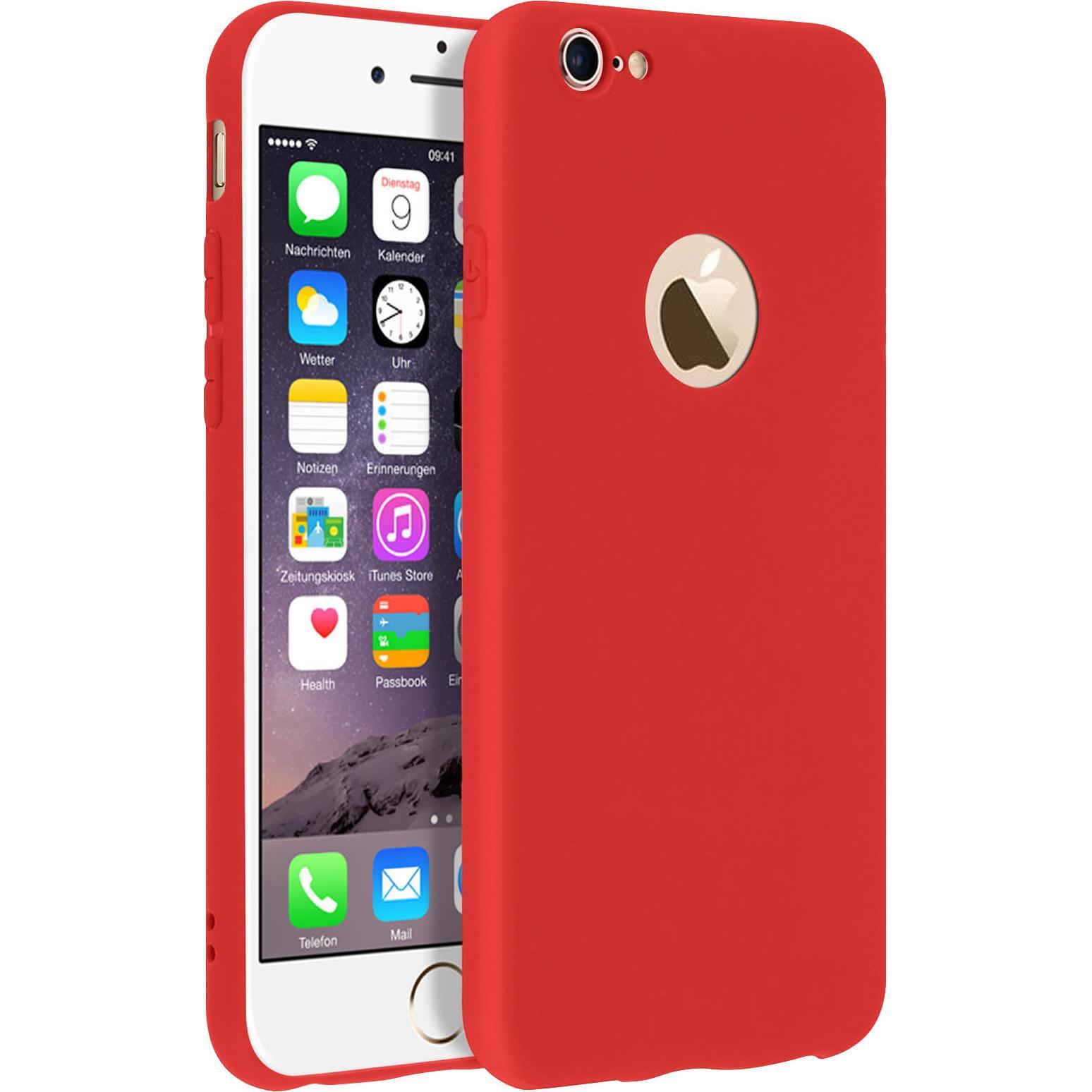 Thumbnail - Forcell Protectrice Series (Apple iPhone 6s), Smartphone Hülle, Rot