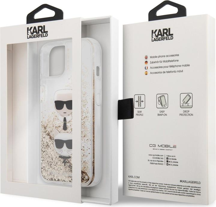Produktbild Karl Lagerfeld Liquid Case (Apple iPhone 12, Apple iPhone 12 mini, Apple iPhone 12 Pro, Apple iPhone 13, Apple iPhone 13 mini, Apple iPhone 13 Pro Max)