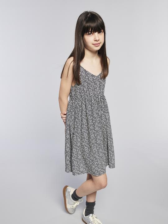 Actual product image Jonen Mädchen Trägerkleid mit Blumenmuster (140)