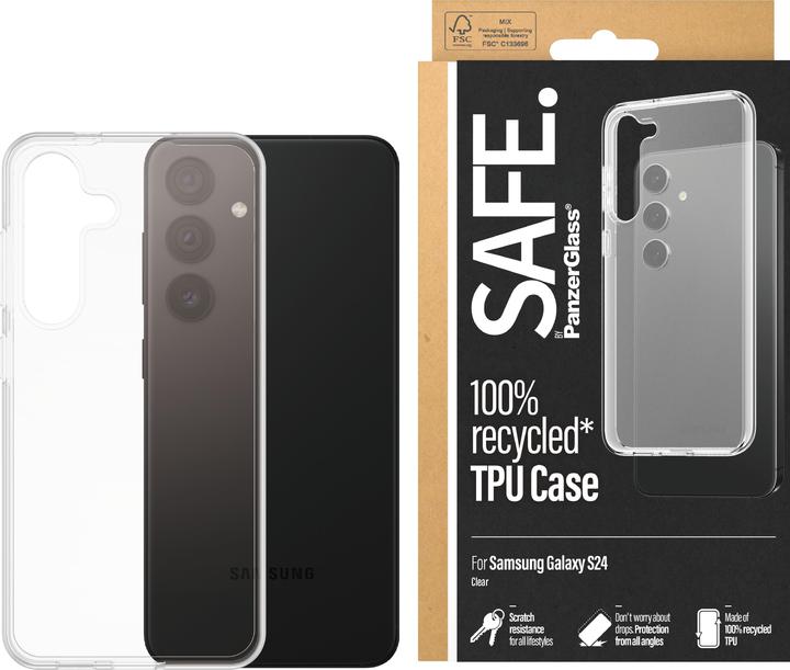 Produktbild Safe Clear TPU Case (Samsung Galaxy S24)