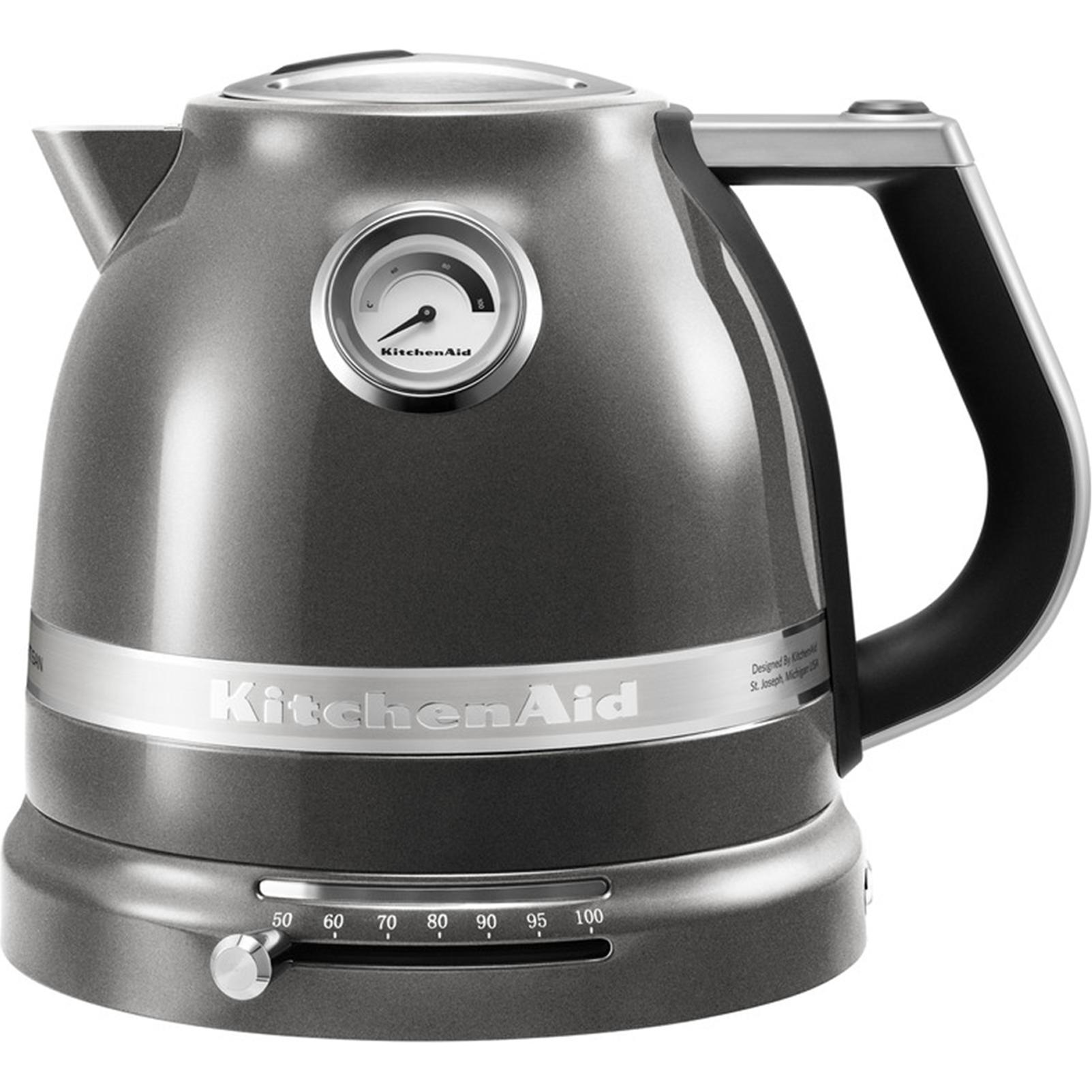 KitchenAid Artisan Wasserkocher, Wasserkocher, Grau, Silber
