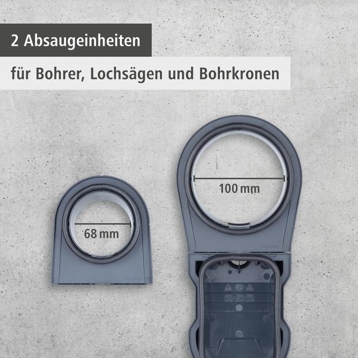 Actual product image wolfcraft 1 dust extraction unit for hole saws / drills