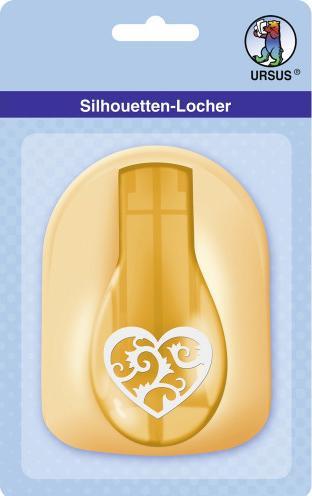 Actual product image Ursus Silhouette Punch Heart Folklore