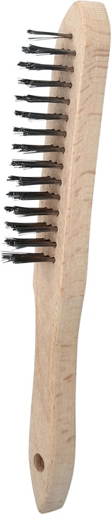 Image du produit KS Tools Brosse métallique manuelle en acier inoxydable 3 rangées. 290mm 201.2310 (29 cm)