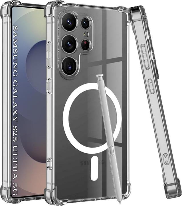 Produktbild Techsuit Shockproof Clear Silicone MagSafe (Samsung Galaxy S25 Ultra)