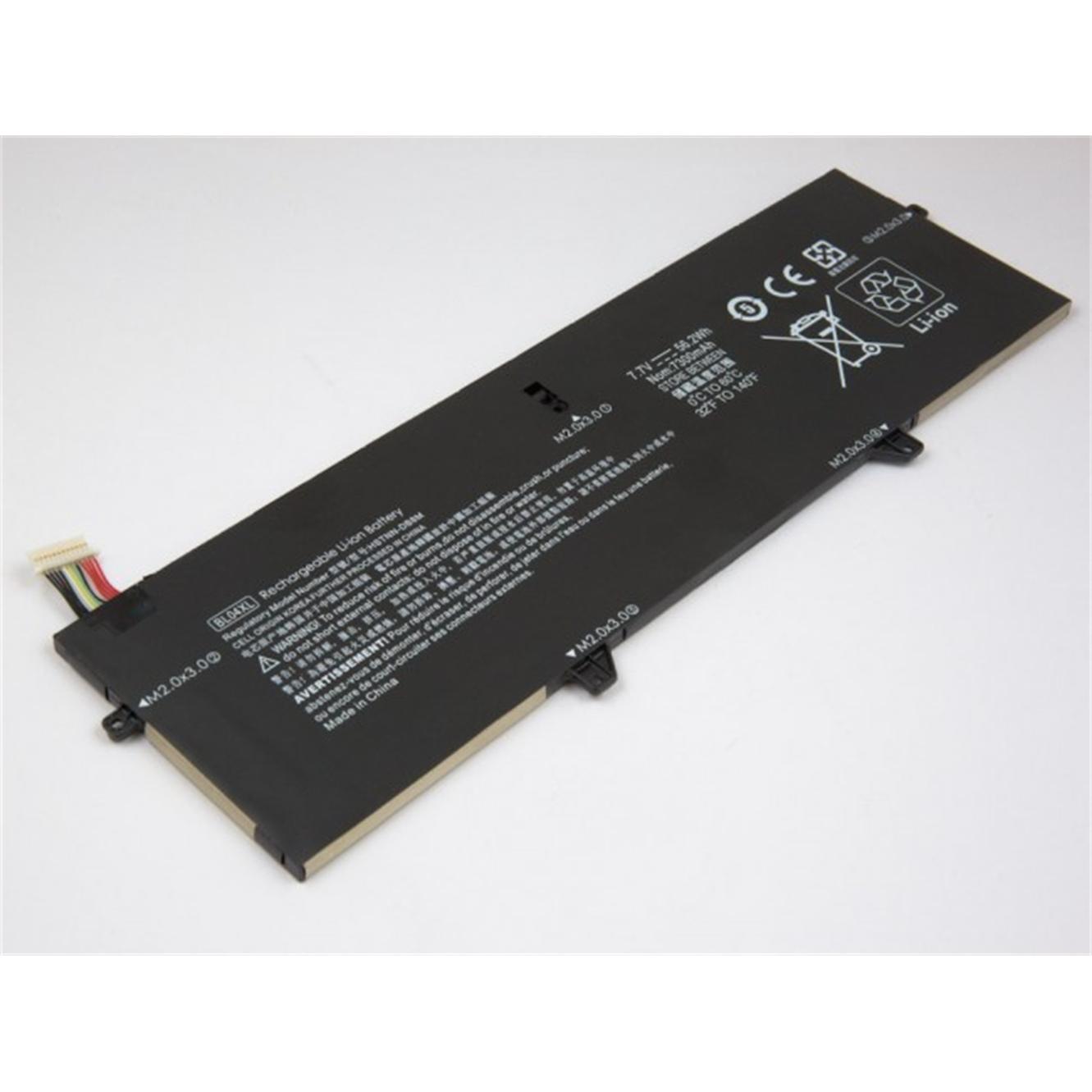 AGI Akku kompatibel mit HP EliteBook x360 1040 G5(5DF64EA) (1 Zellen, 7200 mAh), Notebook Akku, Schwarz