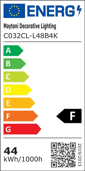 Label énergétique Maytoni Zon (4800 lm)