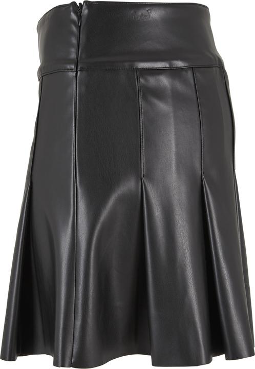 Produktbild Urban Classics Plissierter Rock aus Kunstleder für Damen (XL)
