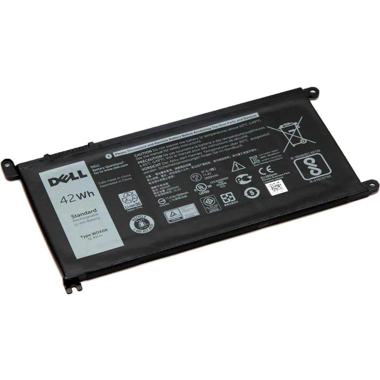 Dell Battery, 42WHR, 3 Cell (3 Zellen, 3.60 mAh), Notebook Akku