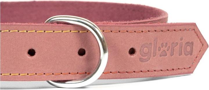 Immagine prodotto Gloria Collare per cani Oasis Pink 40 cm (1,5 x 40 cm) (Pelle nabuk, 40 cm)