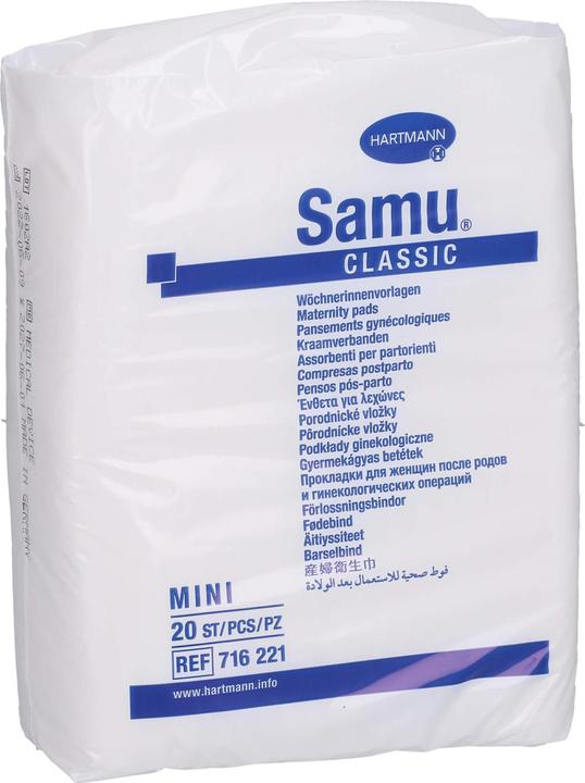 Produktbild Hartmann Samu Classic Mini Wöchnerinnenvorlagen, 20 St. Pants (20x)