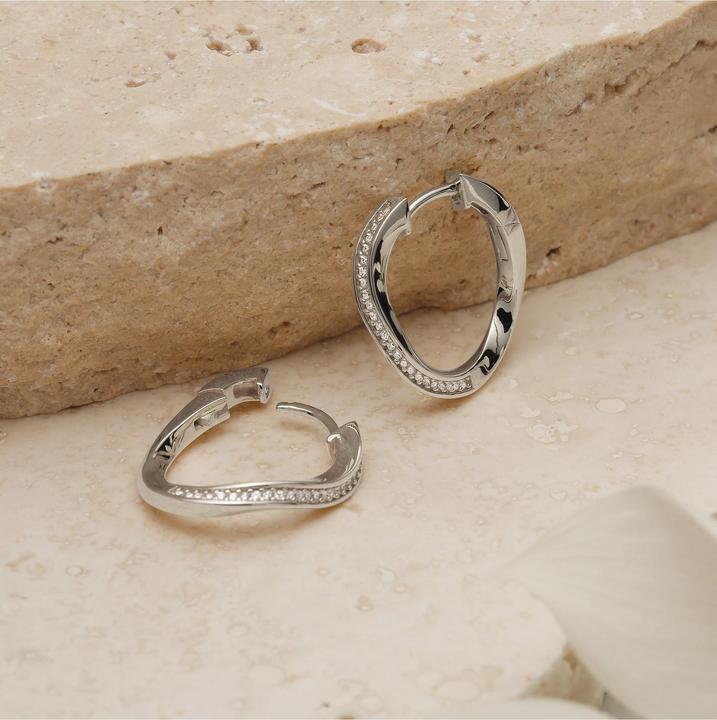 Produktbild Jette Creolen TWISTED SUN (925er Silber)