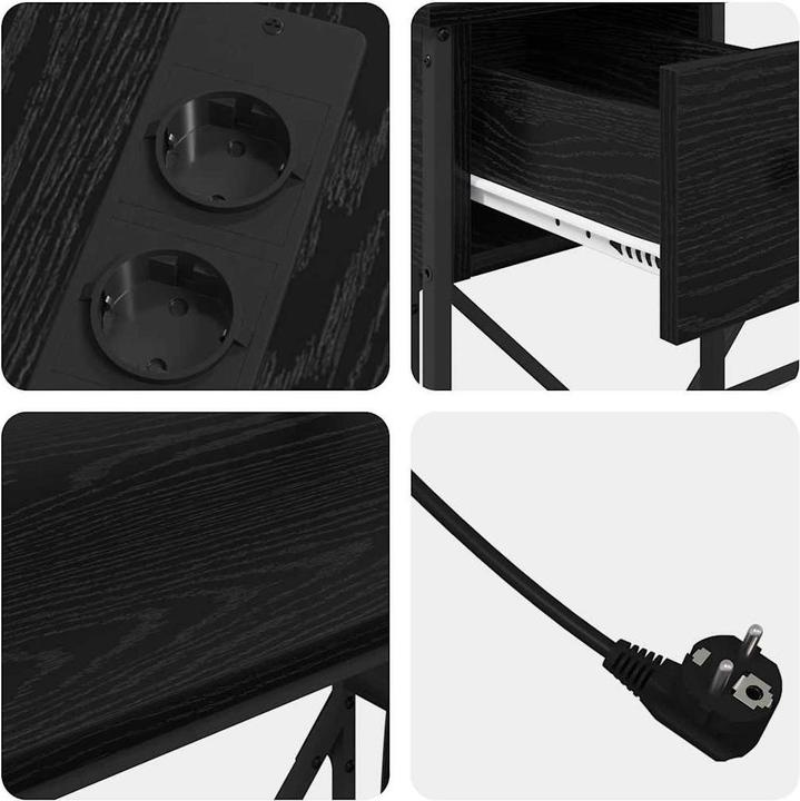 Actual product image vidaXL Modern desk (79 x 120 x 86.50 cm)