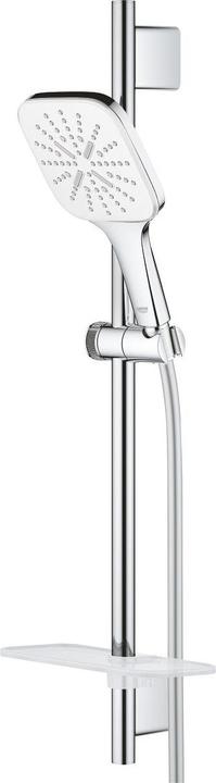 Actual product image Grohe Rainshower SmartActive 130 Cube shower bar set (3 Beam types, 9.50 l/min)