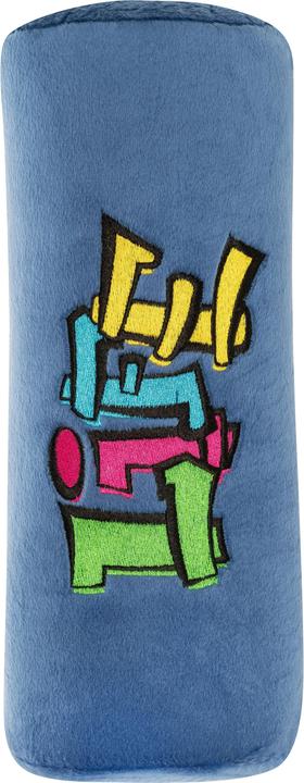 Immagine prodotto KidsExperts Schlafkissen Graffiti, Kinder-Autokissen, Reisekissen blau (Cuscino per testa e collo)