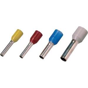 Thumbnail - Intercable, Kabelverbindung, Isoleret terminalrør sort 1,5mm2 L=8mm - (100 stk.)