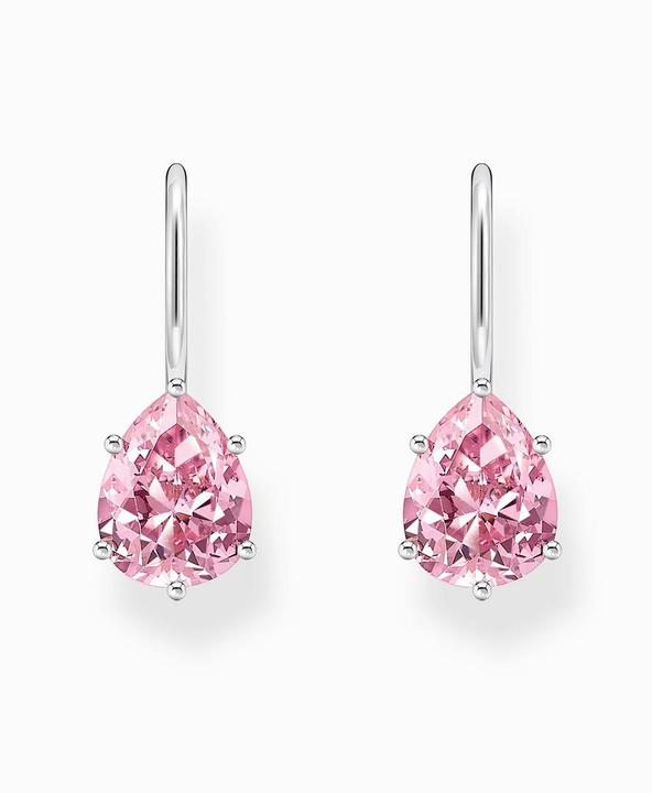 Immagine prodotto Thomas Sabo Orecchini con gocce di zirconi rosa in argento (Argento 925)