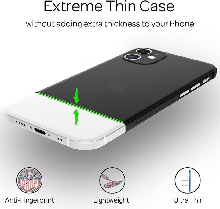 Produktbild Nalia Extra Dünnes Hardcase (Apple iPhone 12 mini)