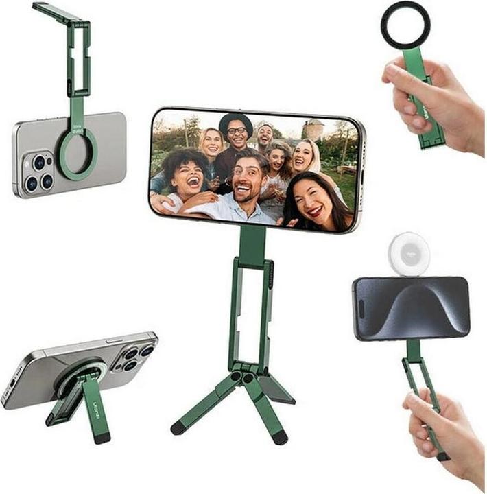 Productafbeelding Ulanzi MA60 Mini MagSafe-Tripod Foldable - Green